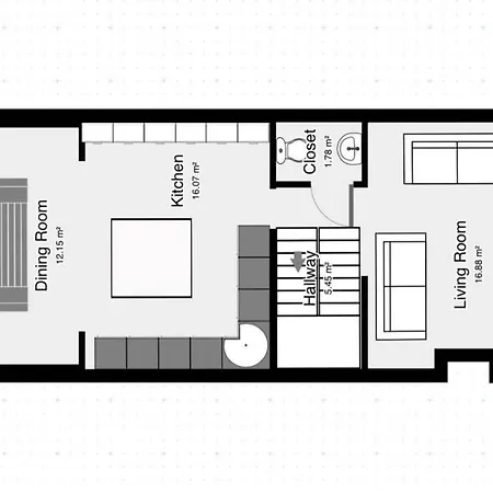 度假居 Westreach - A 4 Bedroom, En-suite Sleep 8 Townhouse 法利