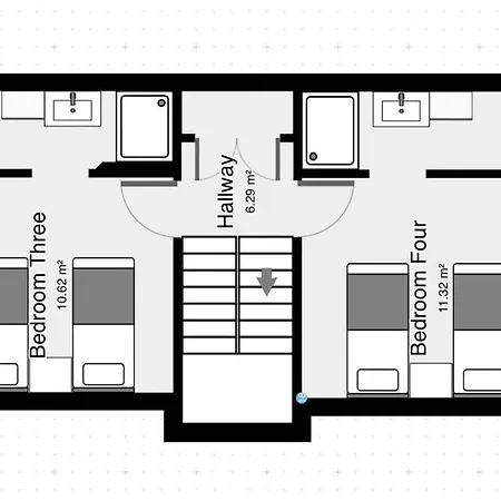 Westreach - A 4 Bedroom, En-suite Sleep 8 Townhouse Dom wakacyjny *