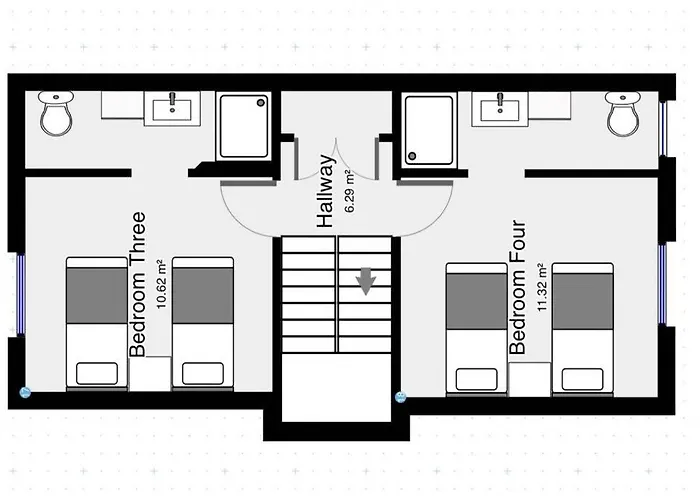 Westreach - A 4 Bedroom, En-suite Sleep 8 Townhouse Holiday home *