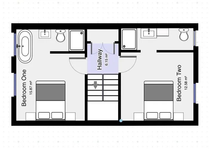 Westreach - A 4 Bedroom, En-suite Sleep 8 Townhouse *
